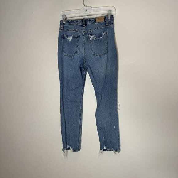 Abercrombie And Fitch Curve Love Mom Jean Distressed Size 26 2 Regular - Picture 3 of 6